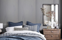 Обои 30183-77 фото в интерьере спальни превью