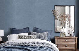 Обои 45-212-17 фото в интерьере спальни превью