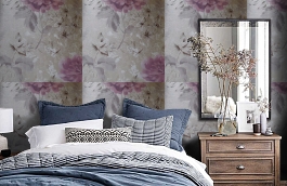 Обои 70200-25 фото в интерьере спальни превью