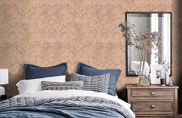 Обои 7321-28 фото в интерьере спальни превью