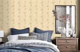 Обои 7361-23 фото в интерьере спальни превью