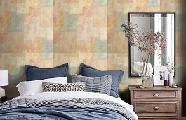 Обои 7412-25 фото в интерьере спальни превью