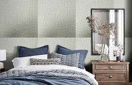 Обои 90022-14 фото в интерьере спальни превью
