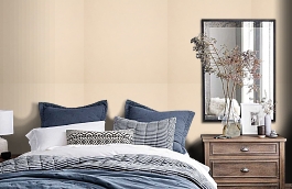 Обои HC71008-22 фото в интерьере спальни превью