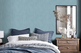 Обои 3502-11 фото в интерьере спальни превью