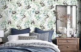 Обои 653502 фото в интерьере спальни превью