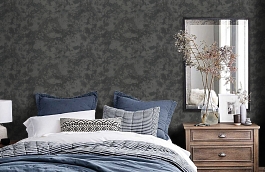 Обои 70511-44 фото в интерьере спальни превью