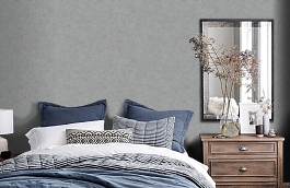 Обои HC72081-46 фото в интерьере спальни превью