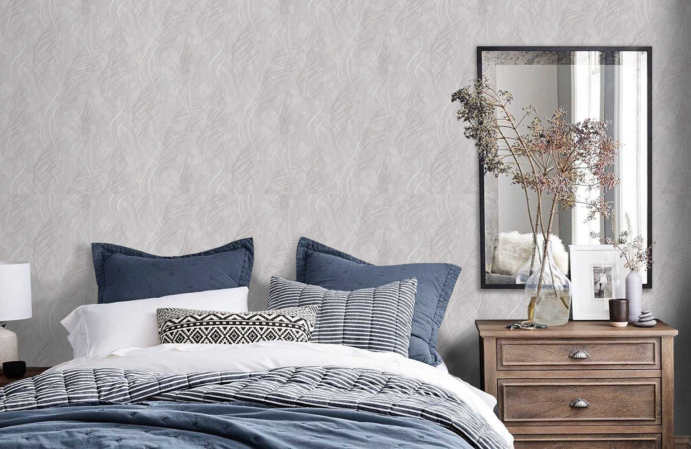 Обои 286097 фото в интерьере спальни