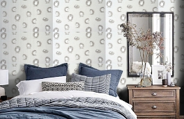 Обои 88192-06 фото в интерьере спальни превью