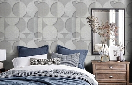 Обои 84280-5 фото в интерьере спальни превью