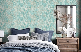 Обои 101701 фото в интерьере спальни превью