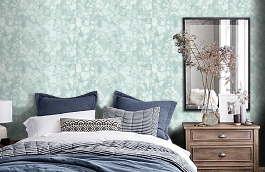 Обои 101704 фото в интерьере спальни превью