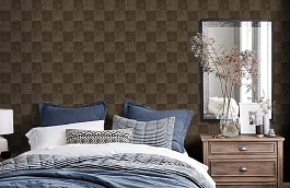 Обои 84177-7 фото в интерьере спальни превью