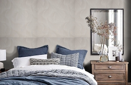 Обои R23707 фото в интерьере спальни превью
