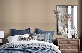 Обои R23718 фото в интерьере спальни превью