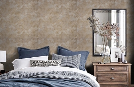 Обои R23733 фото в интерьере спальни превью