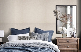 Обои R23738 фото в интерьере спальни превью