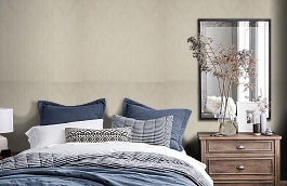 Обои R23739 фото в интерьере спальни превью