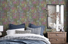 Обои 4310-6 фото в интерьере спальни превью