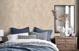 Обои Z34907 фото в интерьере спальни превью