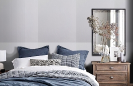 Обои 10968-05 фото в интерьере спальни превью