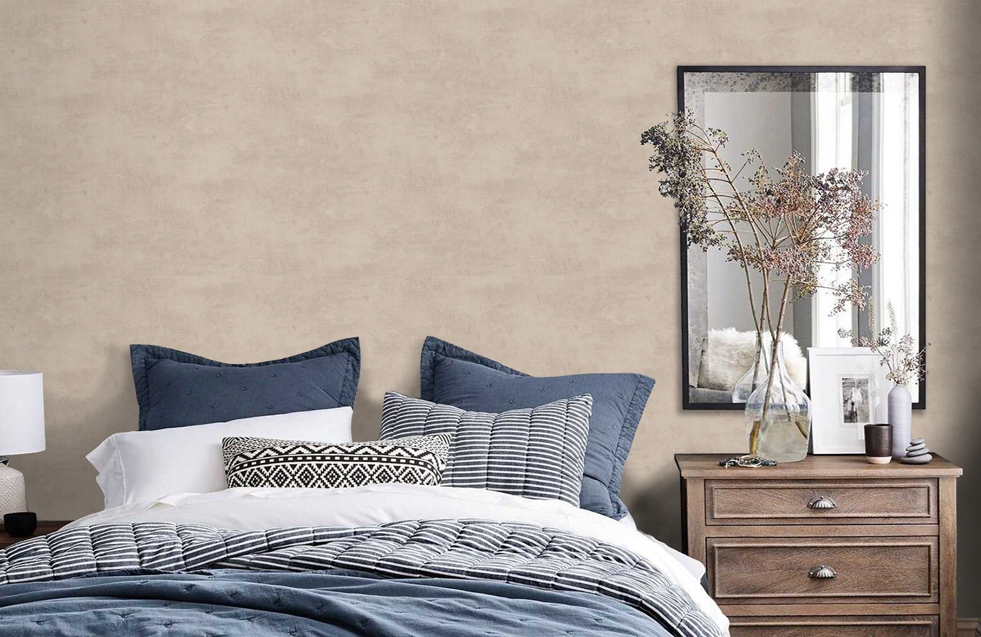 Обои 286868 фото в интерьере спальни