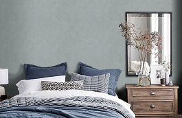 Обои R28020 фото в интерьере спальни превью