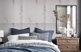 Обои 15018-5 фото в интерьере спальни превью