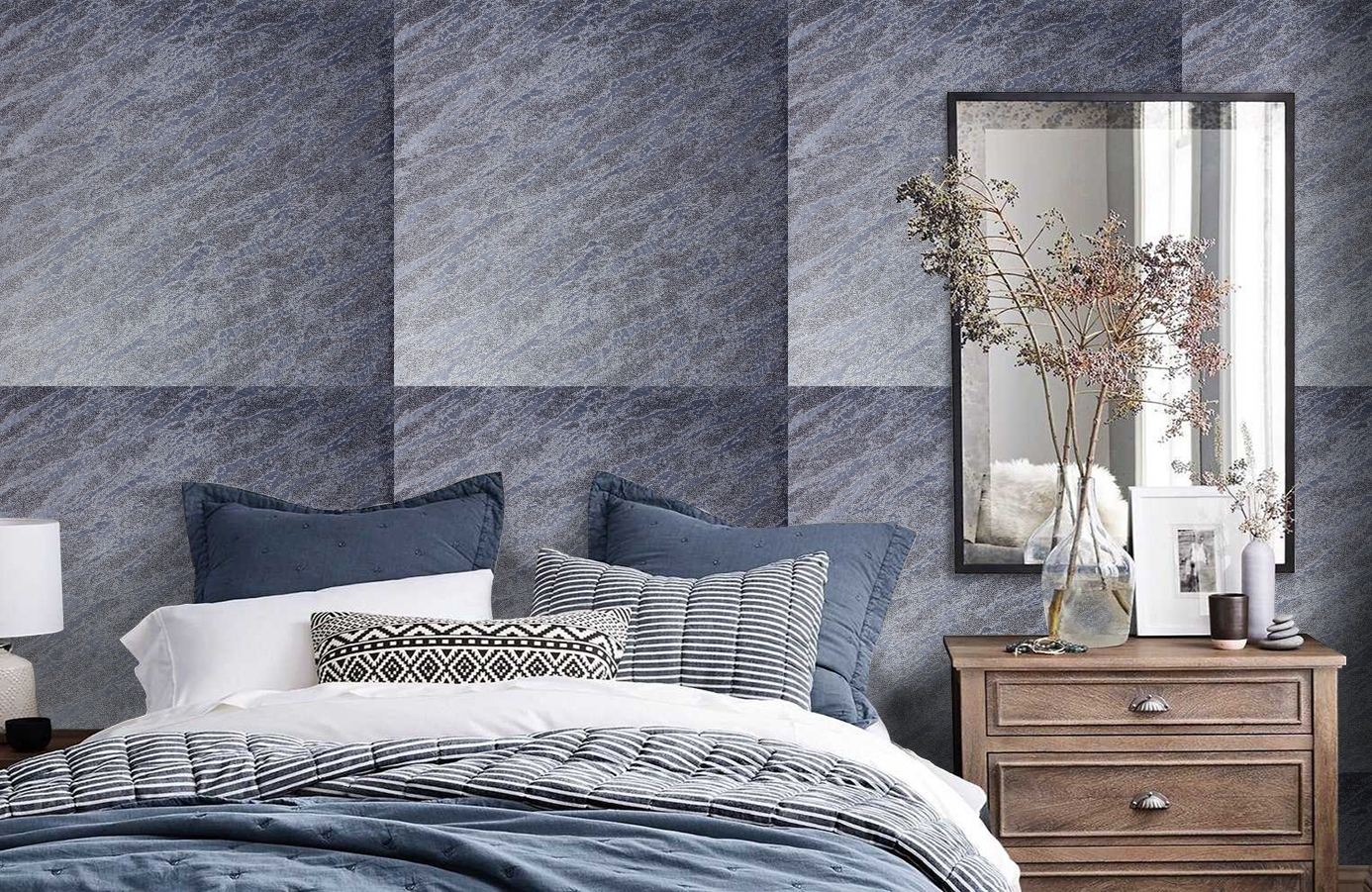 Обои 287369 фото в интерьере спальни