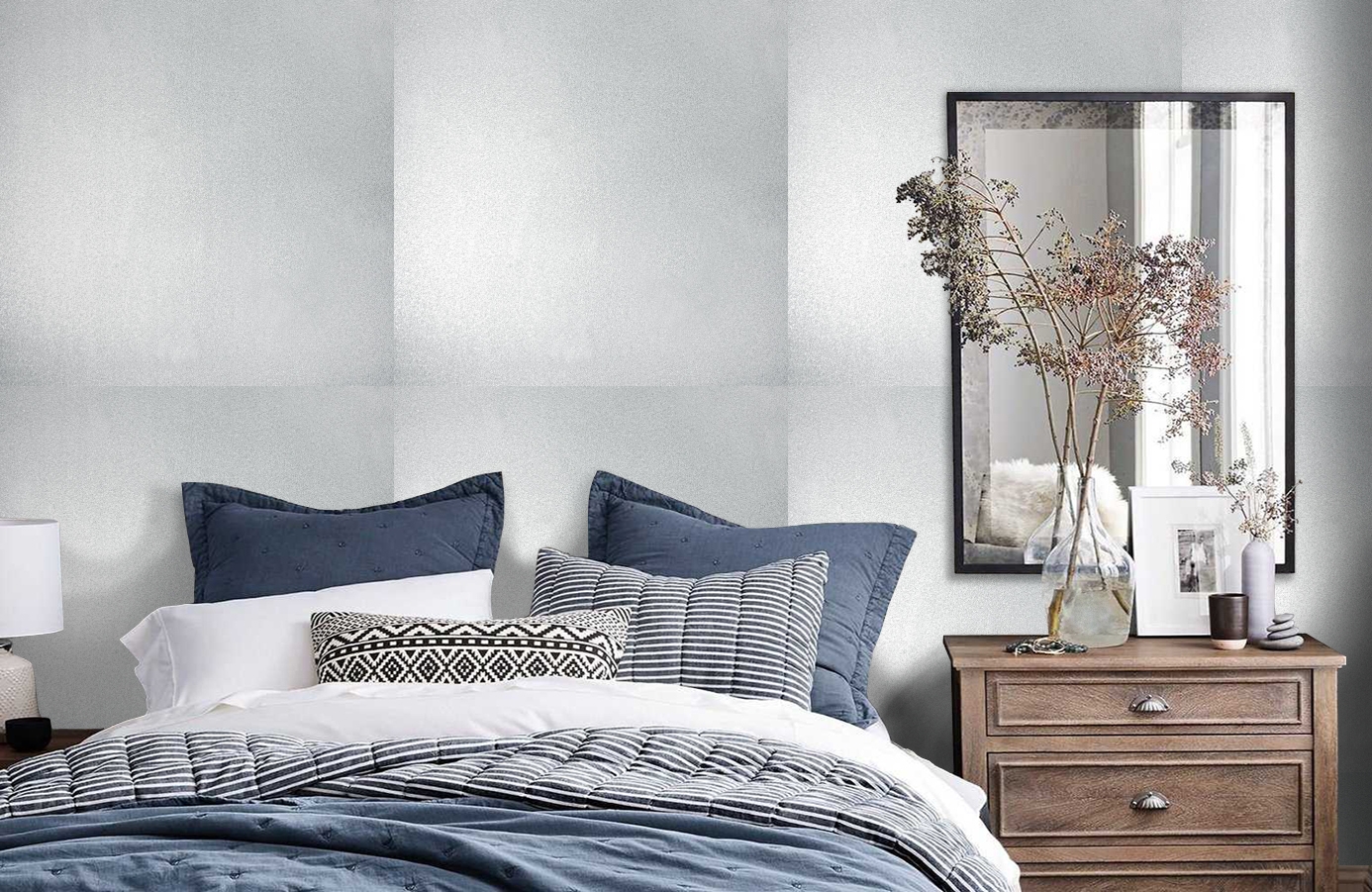 Обои 287377 фото в интерьере спальни