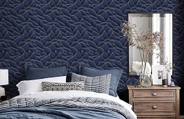 Обои 287555 фото в интерьере спальни превью