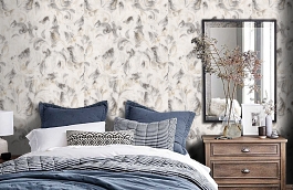 Обои 80651 фото в интерьере спальни превью