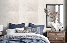 Обои 88298-02 фото в интерьере спальни превью