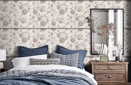 Обои 4330-8 фото в интерьере спальни превью