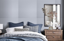 Обои 54434-17 фото в интерьере спальни превью