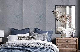 Обои 54435-8 фото в интерьере спальни превью