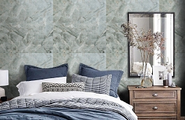 Обои ER2108 фото в интерьере спальни превью