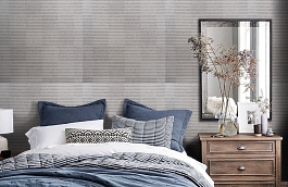 Обои 2407-2 фото в интерьере спальни превью