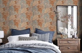 Обои R23809 фото в интерьере спальни превью