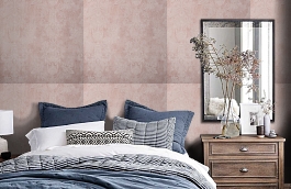 Обои 5095-5 фото в интерьере спальни превью