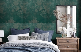 Обои 5097-5 фото в интерьере спальни превью