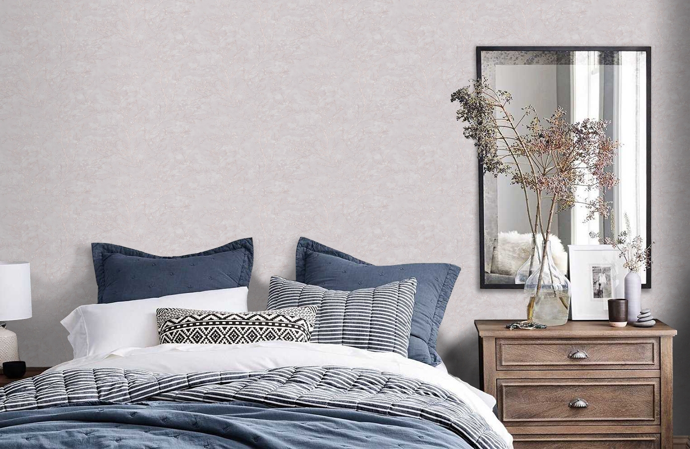 Обои 588258 фото в интерьере спальни