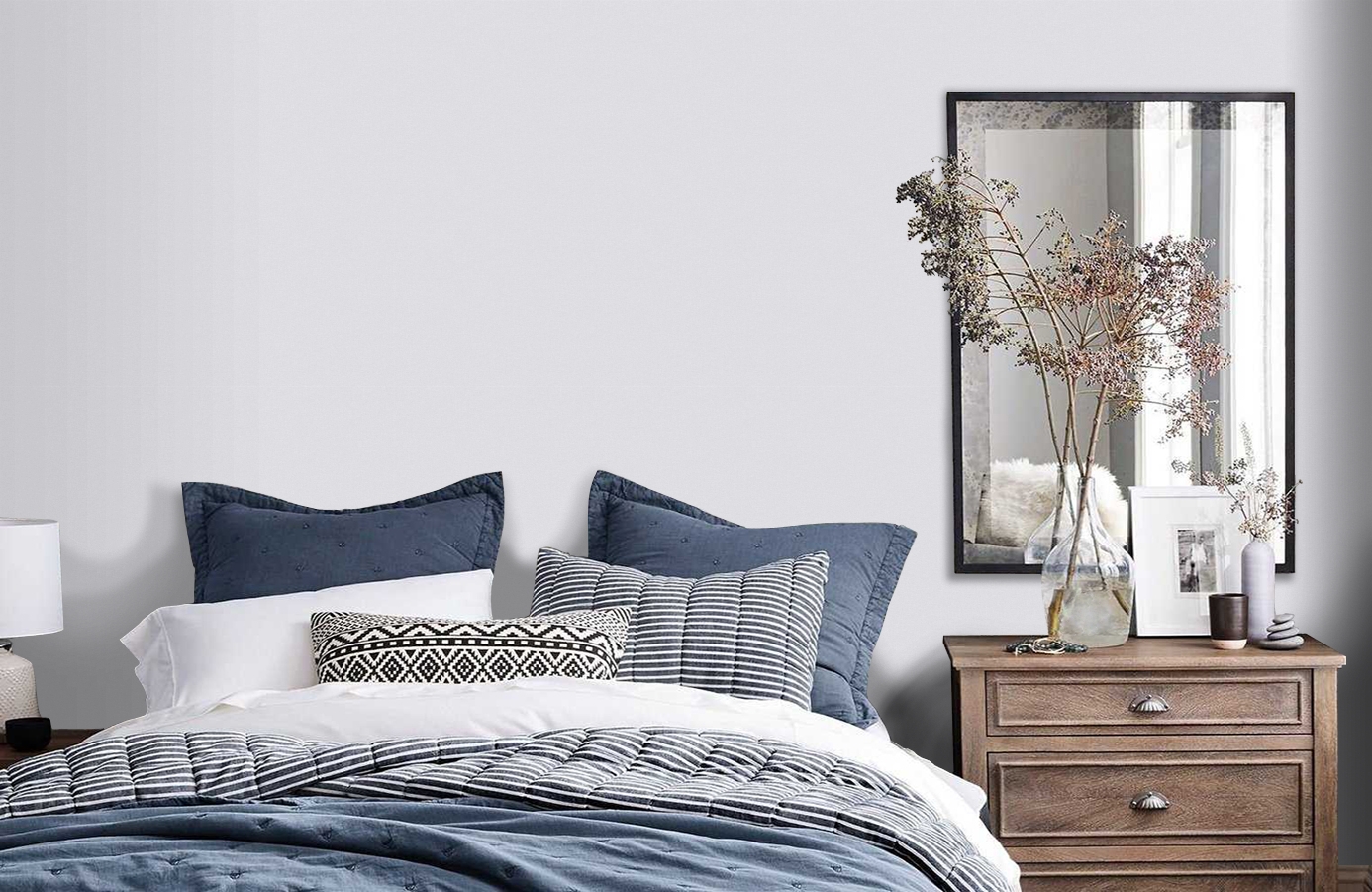 Обои 588136 фото в интерьере спальни