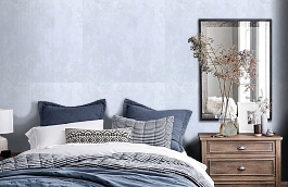 Обои HK61801 фото в интерьере спальни превью