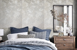 Обои HK62824 фото в интерьере спальни превью