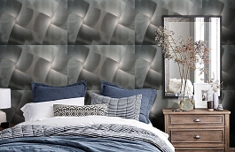 Обои 11197-05 фото в интерьере спальни превью