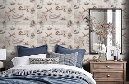 Обои 11209-01 фото в интерьере спальни превью