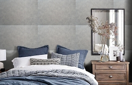 Обои 11082-03 фото в интерьере спальни превью