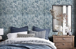 Обои 11148-04 фото в интерьере спальни превью